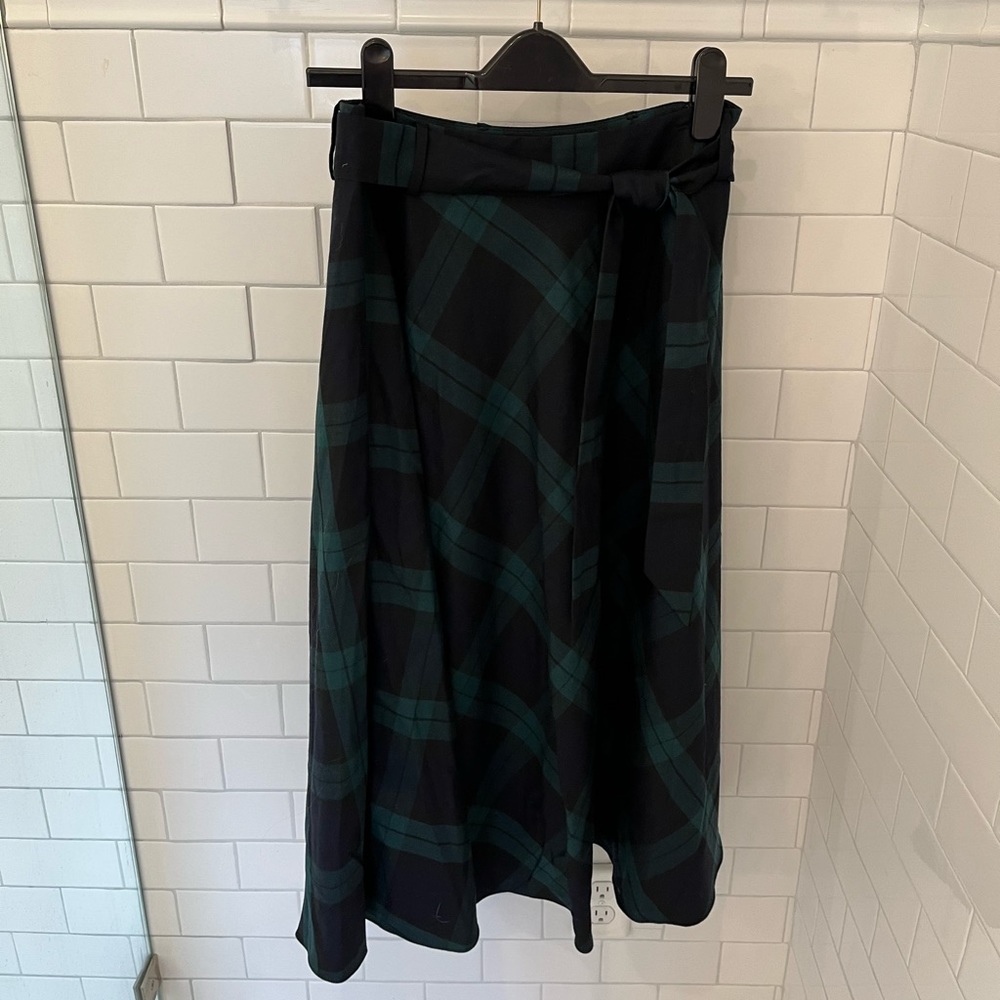 NWT Holiday Plaid Skirt